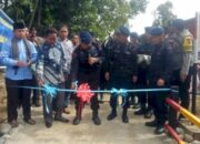 Sat Brimob Polda Sumbar Resmikan Jembatan di Sungai Buluah