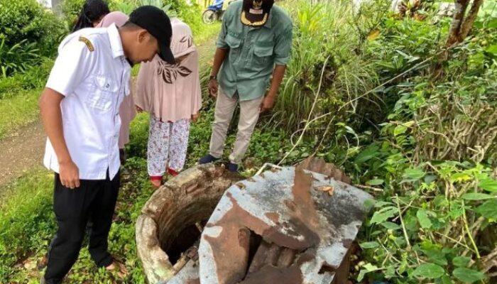 Warga Situjuah Limapuluh Kota Manfaatkan Sumur dekat Sinkhole
