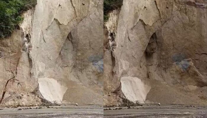 Hujan Sebulan Picu Longsor Masif di Kawasan Ngarai Sianok Agam