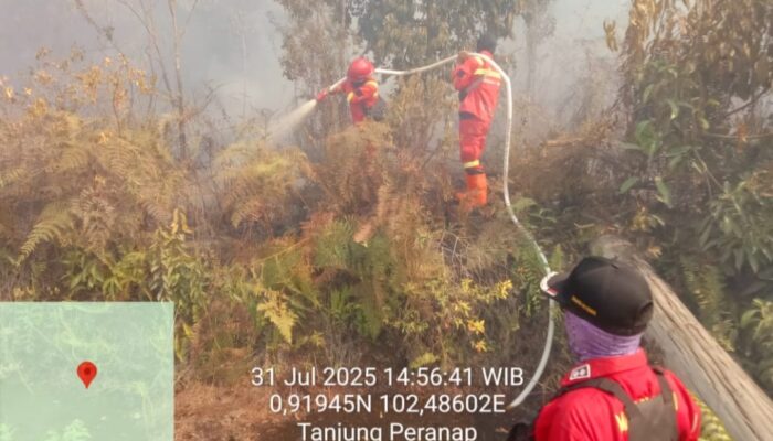 Kasus Karhutla Kampung Balak Tak Dilupakan, Satreskrim Polres Meranti Libatkan Ahli