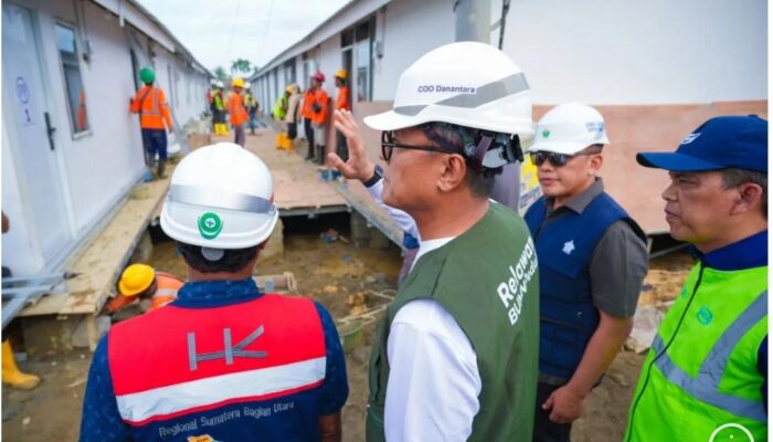 600 Hunian Danantara di Aceh Tamiang Rampung dalam 8 Hari