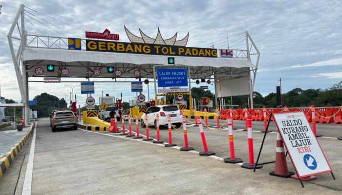 Libur Imlek 2026, Trafik Jalan Tol Trans Sumatera Melonjak 33,75 Persen