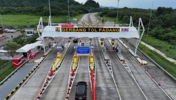 Libur Imlek 2026, Trafik Jalan Tol Trans Sumatera Melonjak hingga 21,34 Persen