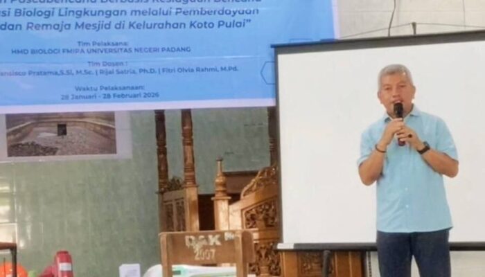 Pulihkan Koto Pulai, Mahasiswa UNP Padang Tuntaskan Program Inovasi Pascabencana