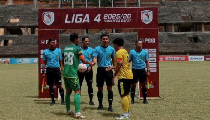 PSPP Padang Panjang Menang Telak dari Gaung Putra 4-0 Liga 4 Sumbar