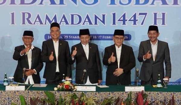 Konferensi Pers Sidang Isbat Penetapan 1 Ramadan 1447 H, di Jakarta, Selasa (17/2/2026).(ist)