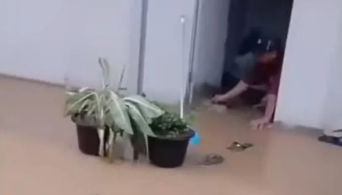 Baru Diresmikan, Huntara Kayu Pasak Palembayan Agam Terendam Banjir