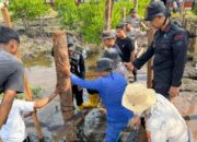 Pembangunan Jembatan Presisi Polri di SDN Semulut Meranti Capai 70 Persen