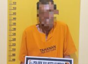 Polsek XIII Koto Kampar Amankan Pelaku KDRT, Aniaya Istri Siri hingga Anak Ikut Terluka