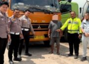Kurang 24 Jam, Sopir Truk Fuso Pelaku Tabrak Lari Maut di Kampar Berhasil Ditangkap