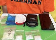 Pondok Warung di Batu Betanam di Inhu Digerebek, Polisi Sita 46,6 Gram Sabu Siap Edar