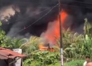 Video Kebakaran di Sidodadi Pekanbaru Viral, Netizen Ramai Soroti Dugaan Gudang Solar