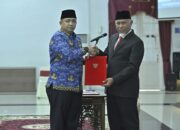Mahyeldi Lantik Andree Algamar Jadi Kabiro Umum Setdaprov Sumbar