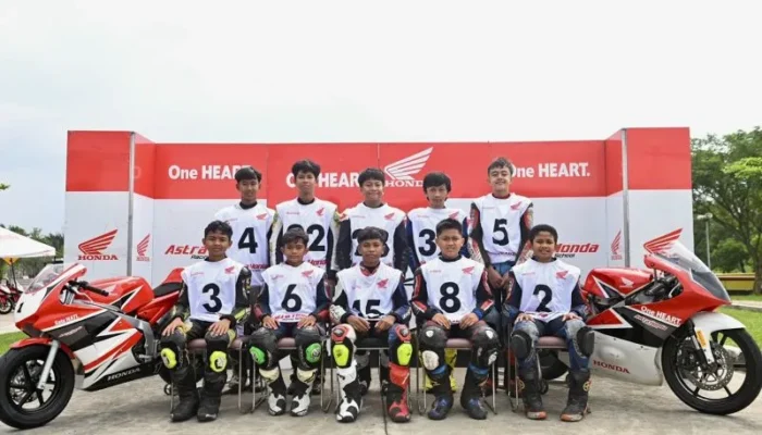 AHM Umumkan 10 Siswa Astra Honda Racing School 2026 Terpilih