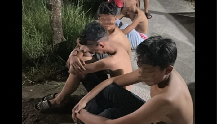 Satpol PP Padang Amankan Empat Pelajar Terindikasi Tawuran di Gunung Pangilun
