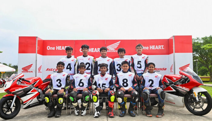 AHM Umumkan 10 Siswa Terbaik Astra Honda Racing School 2026