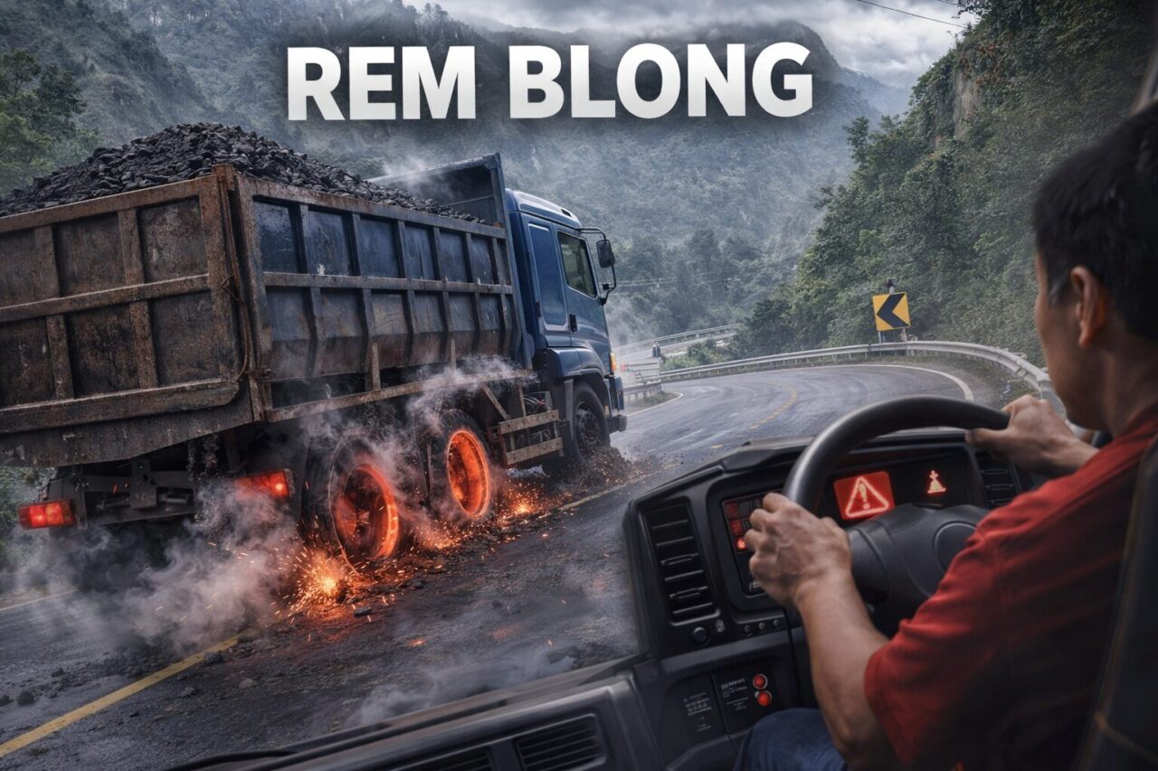 Ilustrasi rem blong/ AI