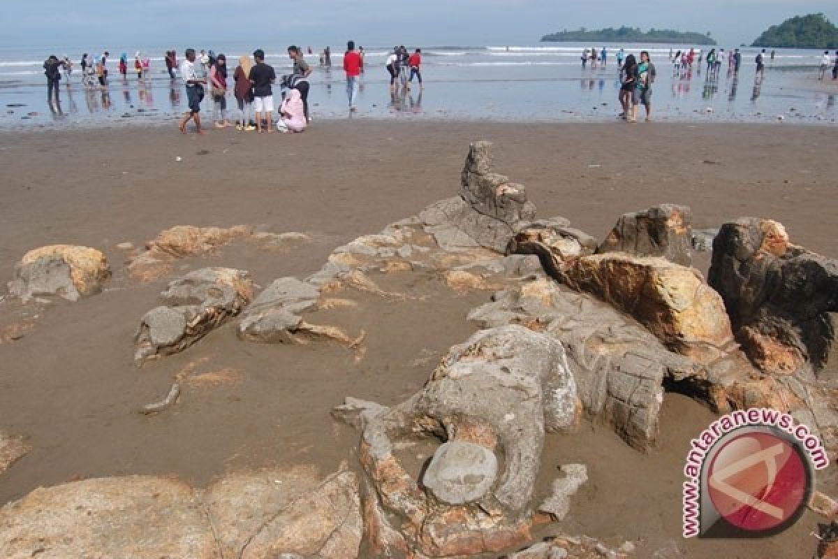 Malin Kundang di pantai Air Manis Kota Padang. (Foto: Antara)