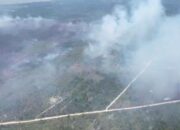120 Hektare Lahan Terbakar di Dumai, Kabut Asap Mulai Selimuti Kota