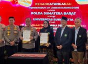 Sah, Universitas Bung Hatta dan Polda Sumbar Teken MoU Pendidikan