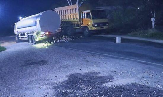 Beginilah hasil rekaman CCTV saat kecelakaan maut.(is)