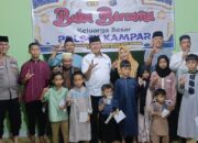 Kapolsek Kampar Gelar Buka Puasa Bersama dan Santuni 20 Anak Yatim, Pererat Silaturahmi dengan Masyarakat