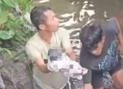 Begini Kronologi Penemuan Mayat Bayi Mengapung di Parit Tuah Madani Pekanbaru