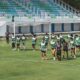 Para pemain PSMS Medan saat dalam salah satu sesi latihan.(ist)