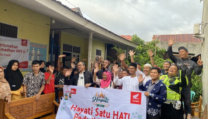 Semangat Satu HATI, Honda Hayati Santuni Anak Yatim YPAC Belaian Kasih