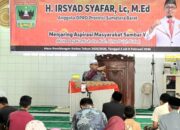 Serap Aspirasi di Payakumbuh, Irsyad Safar Fokus Pendidikan dan Infrastruktur