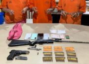 Polres Kampar Bongkar Jaringan Narkoba di XIII Koto Kampar, 106 Gram Sabu dan Senjata Rakitan Disita