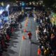 Beginilah suasana lomba lari bertajuk Go Sprint Go Green yang digelar di Jalan Thamrin Kota Pekanbaru, Sabtu (28/2/2026).(ihsan)