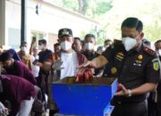 Kejati Riau Musnahkan 22,2 Juta Batang Rokok Ilegal, Tegaskan Komitmen Jaga Penerimaan Negara