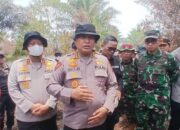 Kolaborasi Polda Riau Padamkan Karhutla di Gambut Pelalawan, 160 Personel Dikerahkan
