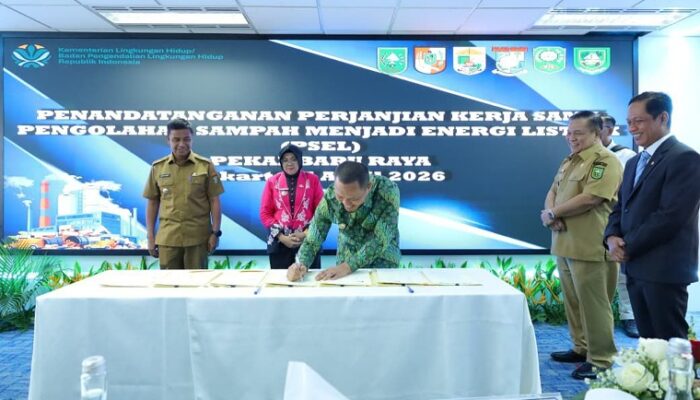 Langkah Besar! Sampah di Pekanbaru Akan Diolah Jadi Listrik