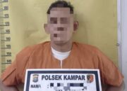 Polsek Kampar Bongkar Jaringan Sabu 100 Gram, Residivis Ditangkap Usai Kabur