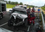 Kecelakaan Maut di Tol Permai, 1 Tewas dan 3 Luka Berat
