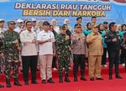 Apel Satgas Anti Narkoba Riau Digelar, SF Harianto: Kejahatan Lintas Negara Harus Dilawan Bersama
