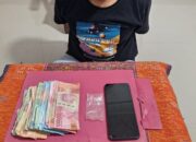 Polsek Mandau Tangkap Pengedar Sabu di Babussalam, Barang Bukti dan Uang Tunai Diamankan