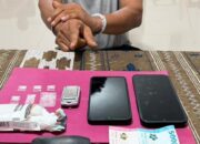 Pria Paruh Baya Ditangkap di Bathin Solapan, Polisi Sita 6 Paket Sabu