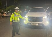 105 Kendaraan Ditilang, Satlantas Pekanbaru Tindak Tegas Pelat Nomor Tak Sesuai