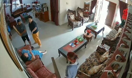 Terekam CCTV, Begini Kronologi Lengkap Aksi Pembunuhan Lansia di Jalan Kurnia 2 Pekanbaru