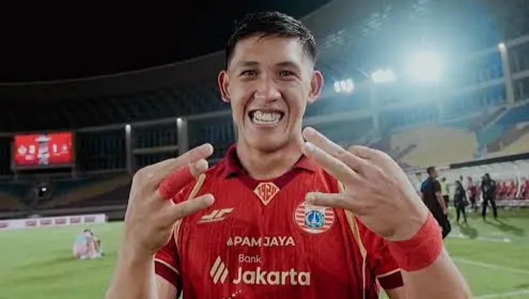 Striker Persija Jakarta, Eksel Runtukahu.(ist)