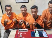 Digerebek di Pondok Kolam Ikan, 4 Pengedar Sabu di Kuok Kampar Dibekuk Polisi