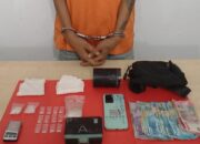 Polsek Kampar Ringkus Pengedar Sabu di Rumbio Jaya, 14 Paket Seberat 11,96 Gram Disita