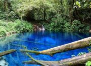 Cahaya Biru di Tengah Hutan Danau Kaco yang Tenang dan Misterius