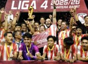 PSP Padang Juara Liga 4 Sumbar Usai Taklukkan PSPP dalam Final Dramatis