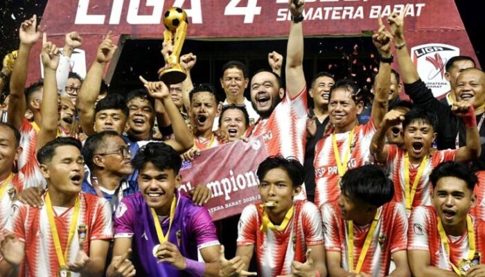 PSP Padang Juara Liga 4 Sumbar Usai Taklukkan PSPP dalam Final Dramatis