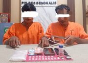 19 Paket Sabu Disita, Dua Pria Digerebek Saat Nyabu di Pinggir Bengkalis