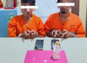 Gara-Gara Narkoba, 2 Pria Ini Ditangkap Polsek Pinggir Bengkalis